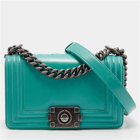 chanel patent green boy bag|chanel belt bag.